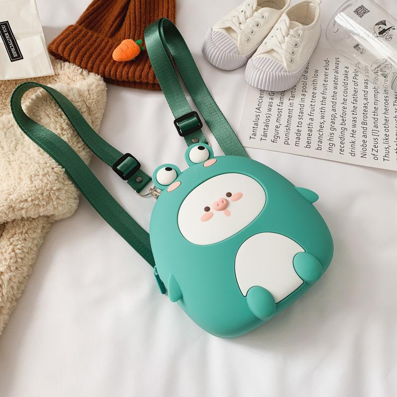 Bé gái Bé Trai Lưng Dẻo Silicone Trẻ Em Ba Lô Hoạt Hình Dễ Thương Mẫu Giáo Schoolbag Trẻ Em Túi Du Lịch Trẻ Em Học Túi