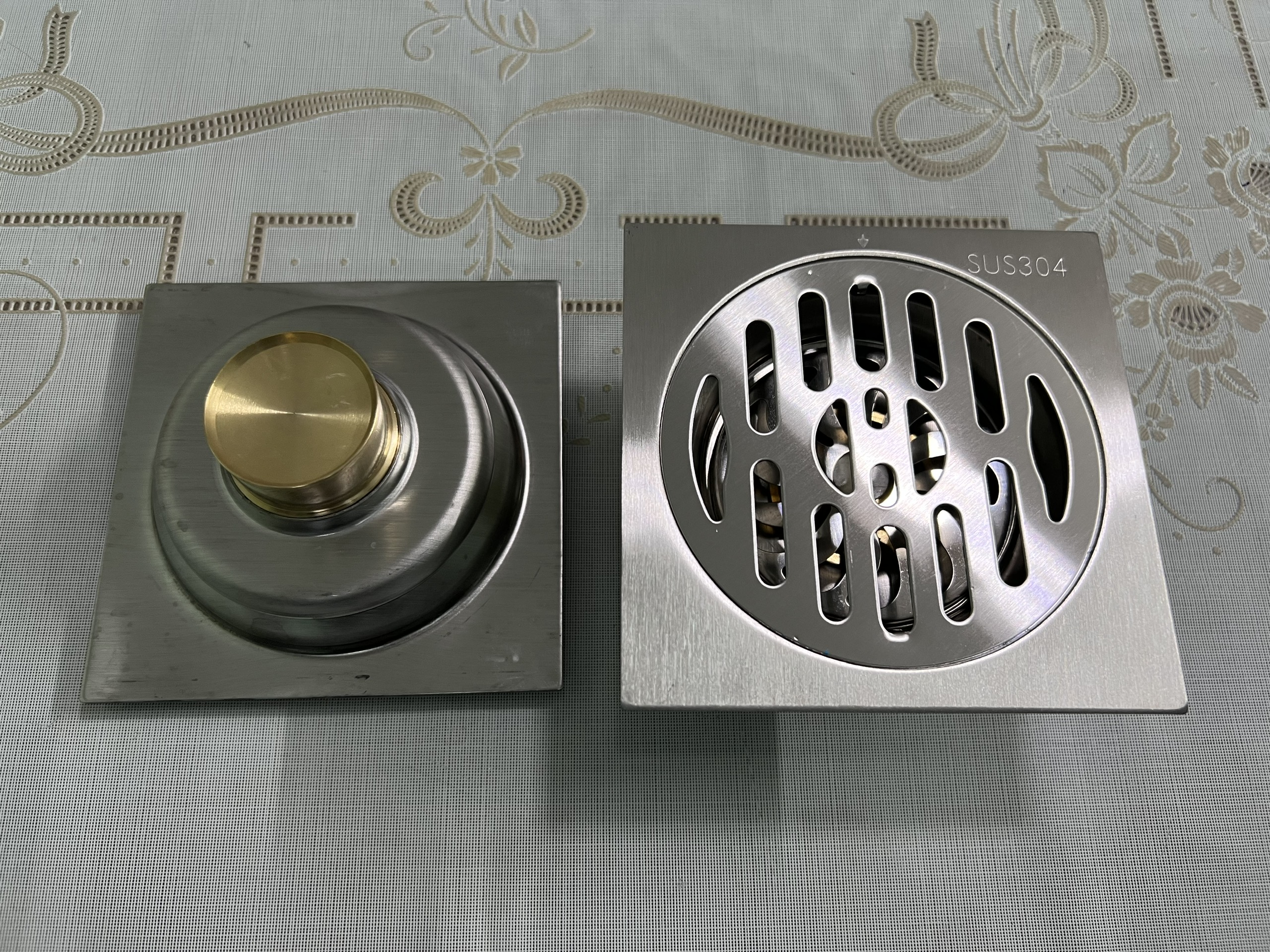 Hố Ga Phễu Thoát Sàn chống mùi hôi, chống côn trùng, chống trào ngược inox 304