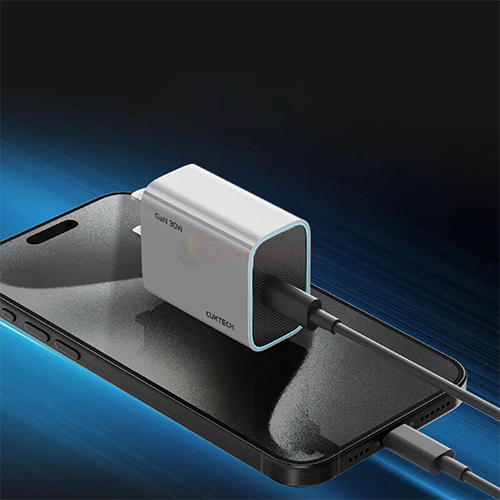 Cốc sạc Cuktech GaN 1C 30W A18C - Hàng chính hãng