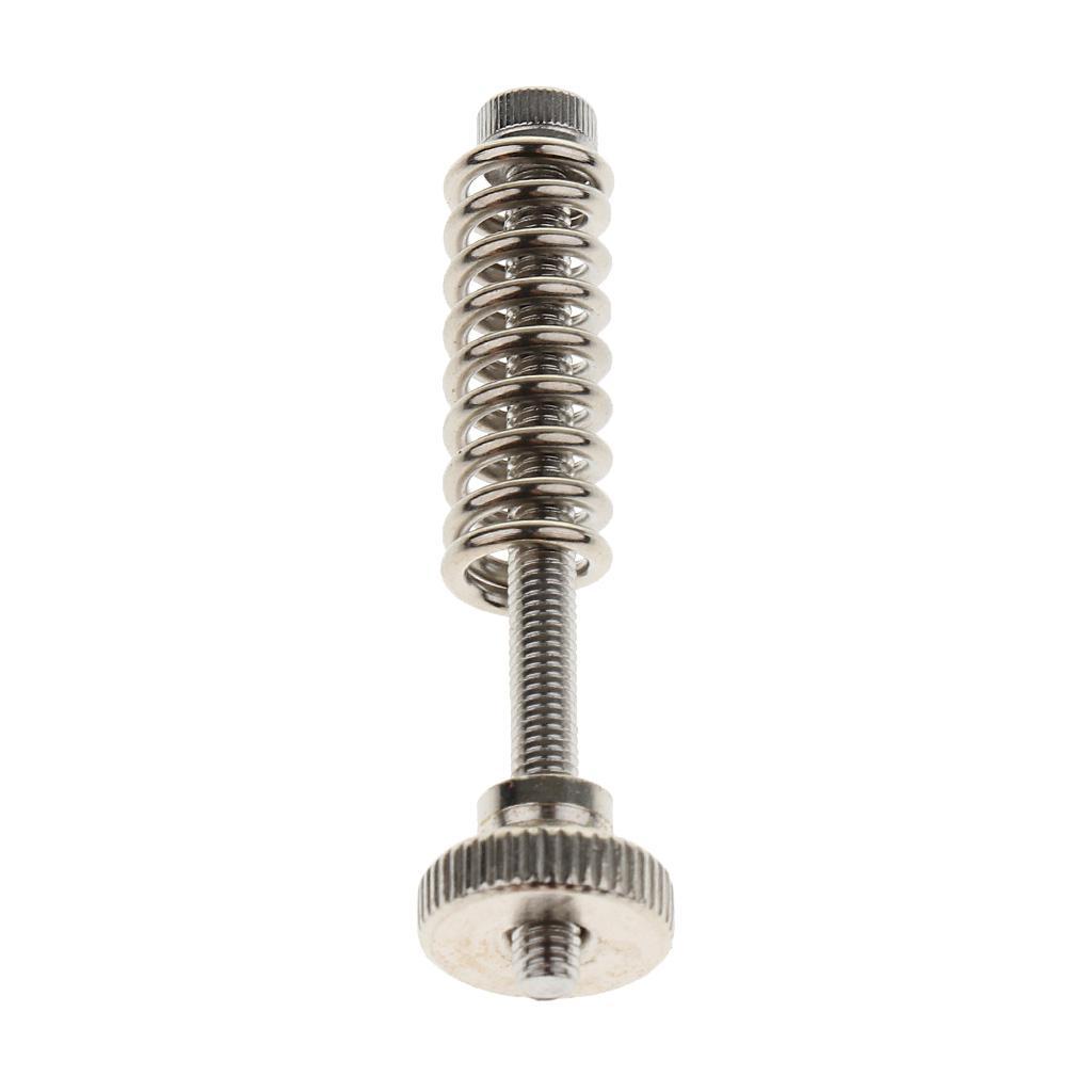 4 Pieces M3 Screw Leveling Spring Leveling Knob Kit for 3D Printer Hot Bed