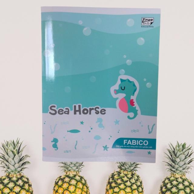 Tập vở viết học sinh kèm nhãn vở Elephant 200 trang 4 ôly, 80gr, Vở giấy cao cấp chất liệu láng mịn, viết êm tay