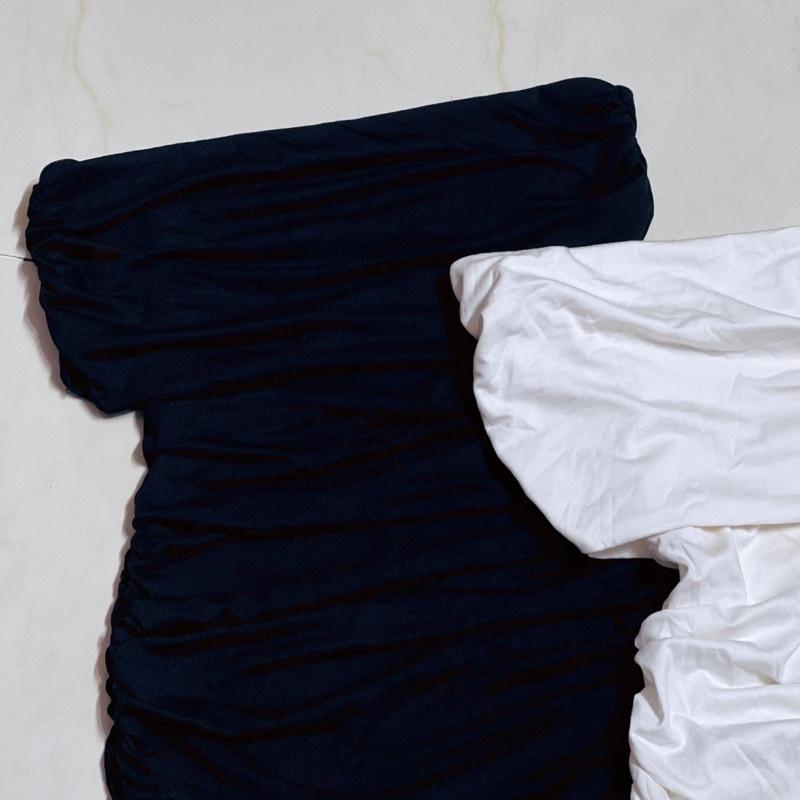 Đầm trễ vai nhúng