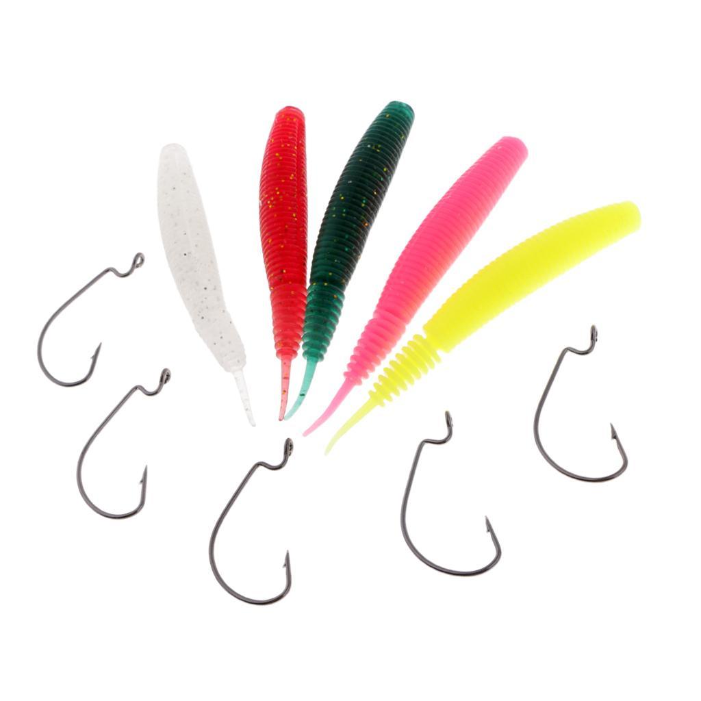 Artificial Bionics High Quality Soft Pupae PVC Fishing Lure Bass Fishing Bait