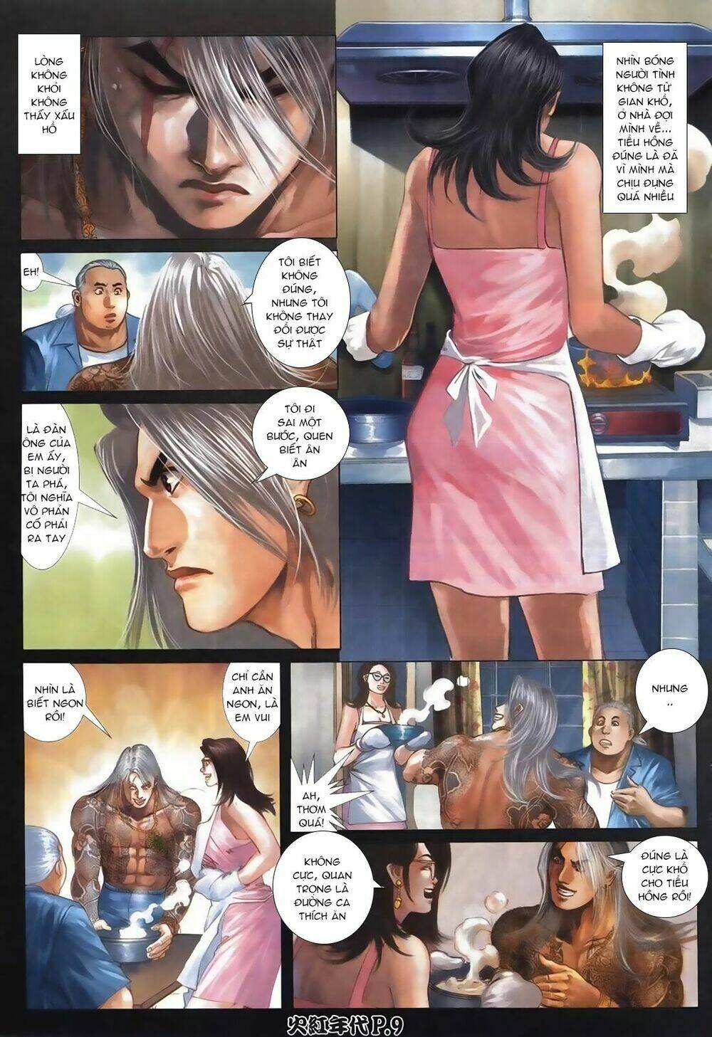 hỏa hồng niên đại hắc cốt đường chapter 105 8