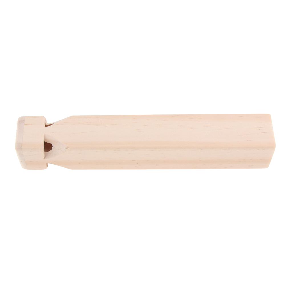 Train Whistle Wood Engraved Wooden Train Flute Whistle Music Teaching Toy