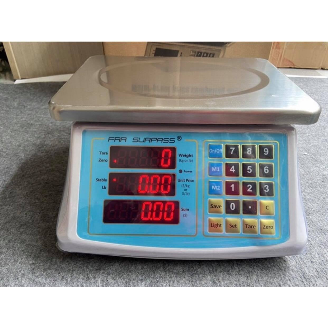 Cân tính tiền chống nước 30kg