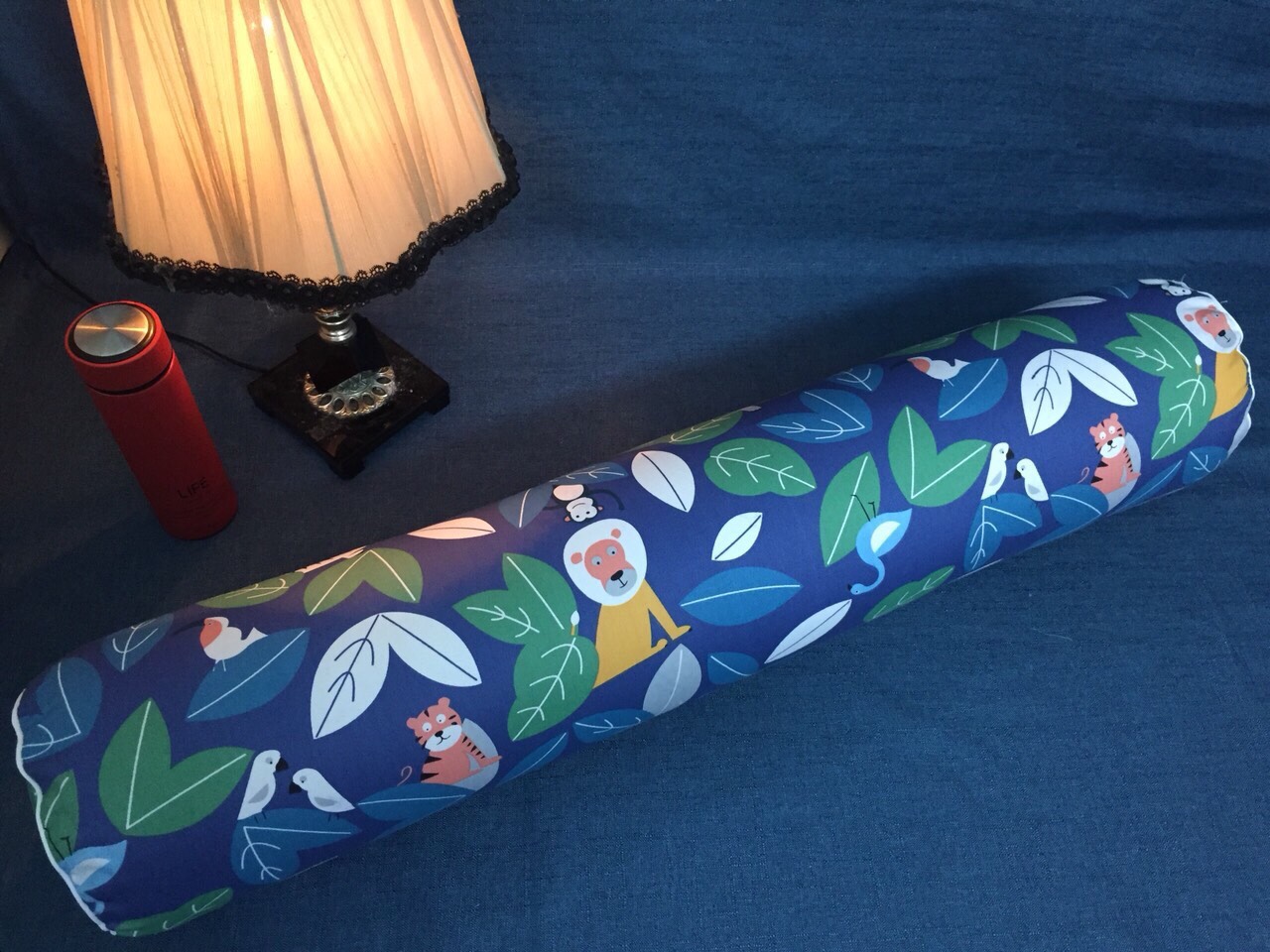 Gối ôm Người lớn Cotton 100% Loại đẹp Có khóa kéo, 30x95cm