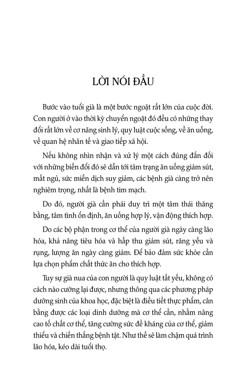 Ăn Sạch Sống Khỏe - Người Già