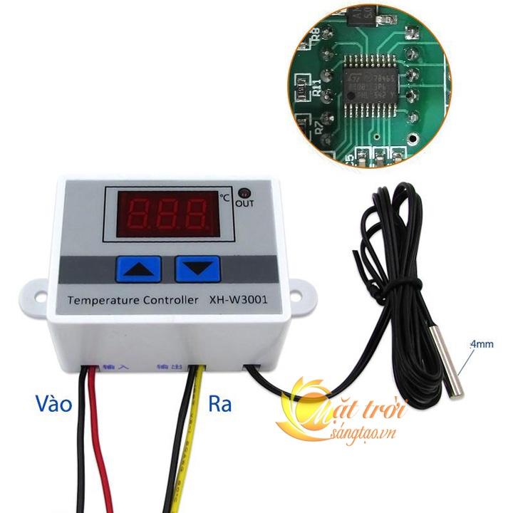 Công tắc cảm biến nhiệt độ W3001 12VDC220VAC