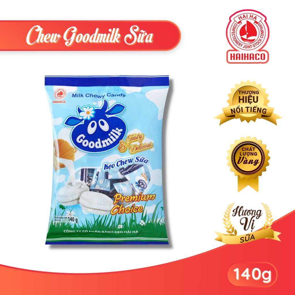 Kẹo Sữa Mềm Goodmilk HẢI HÀ (Túi 140 Gram) - Hàng chính hãng