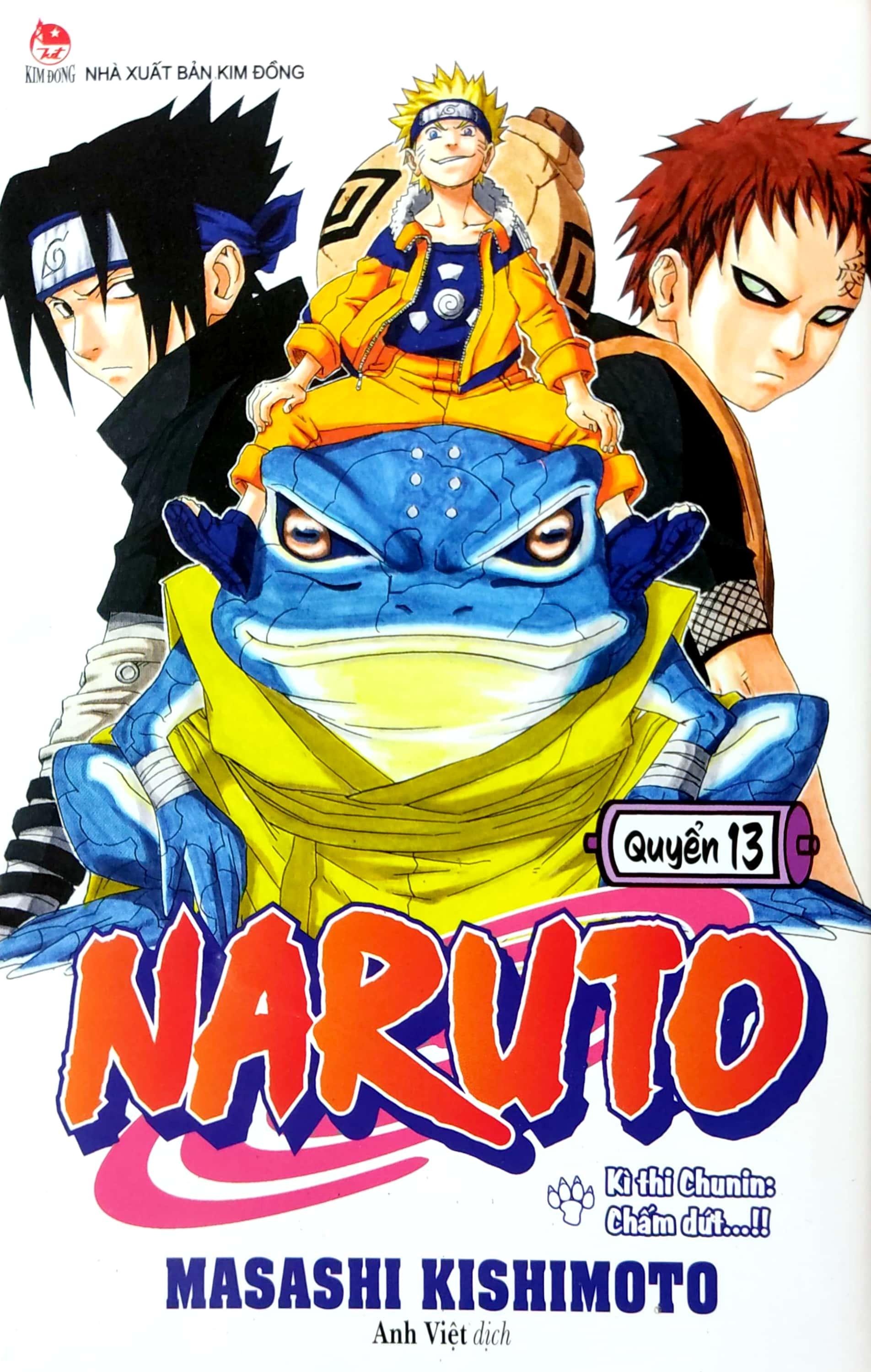 Naruto - Tập 13: Kì Thi Chunin: Chấm Dứt…!! (Tái Bản 2022)