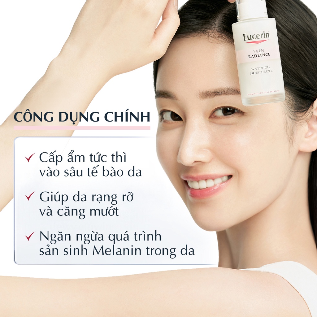 Gel Cấp Ẩm Và Dưỡng Sáng Da Eucerin Even Radiance Water Gel Moisturizer 50ml