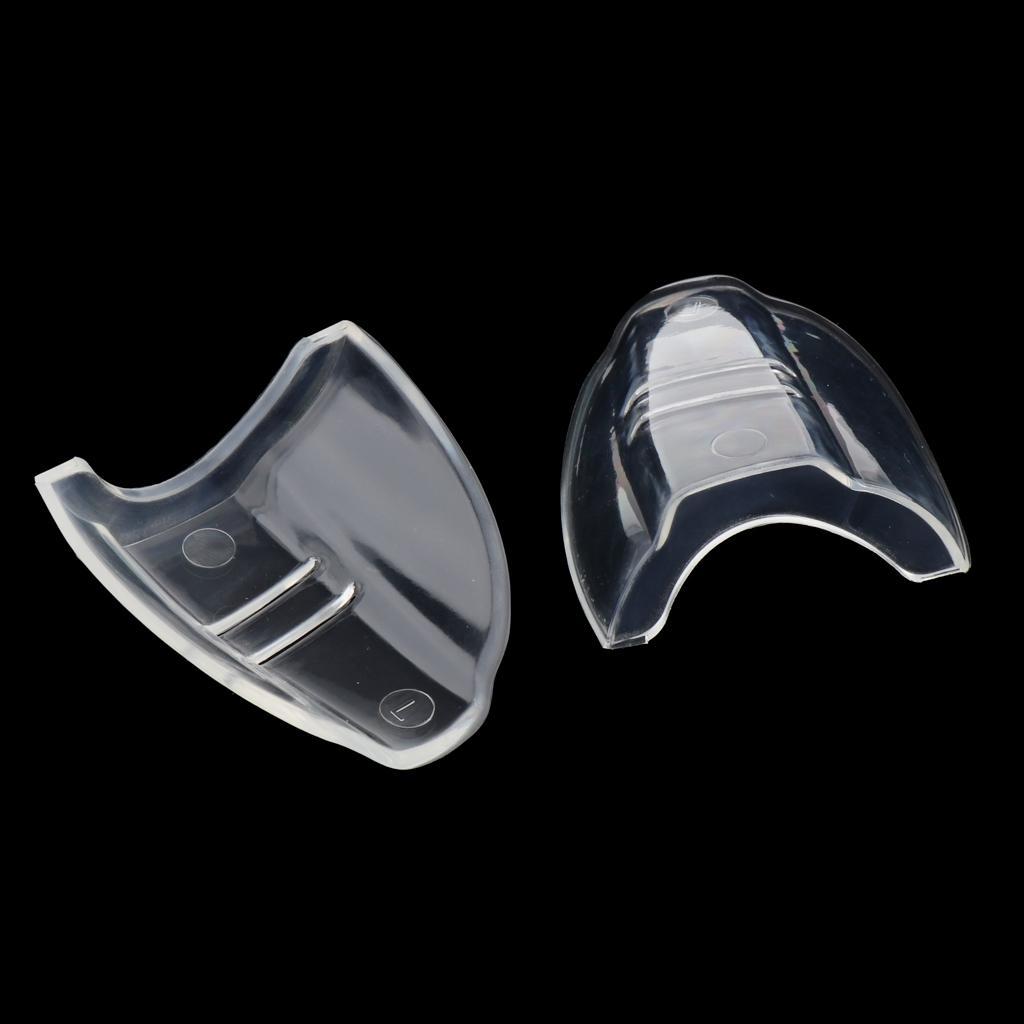 2-6pack 1Pair Eyewear Side Shields Safety Glasses Protection Clear Single Hole