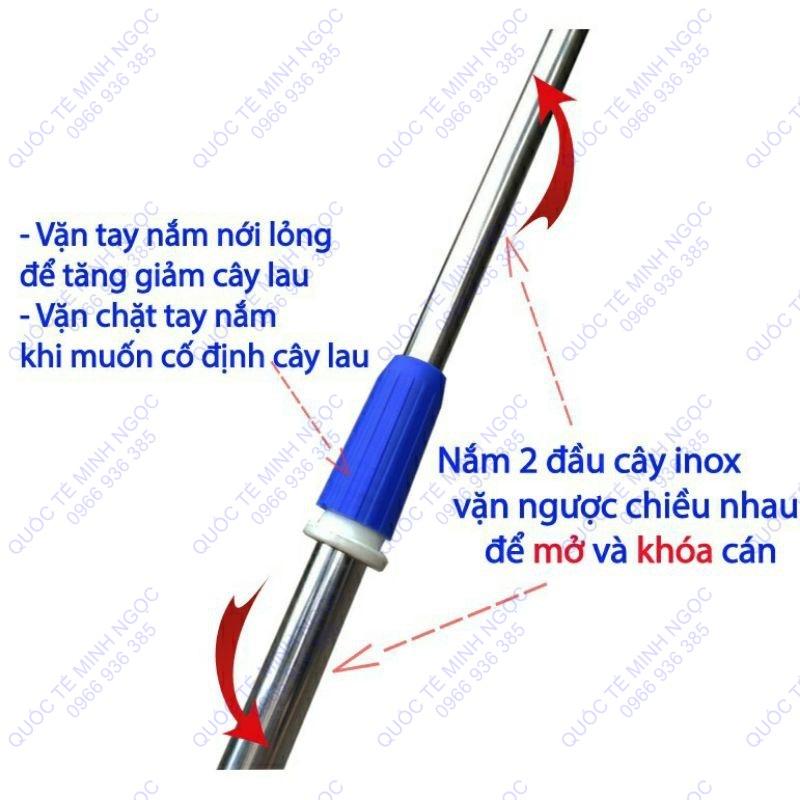 Cây gạt nước sàn lưỡi Eva chuyên dụng bản 45cm_Quốc Tế Minh Ngọc