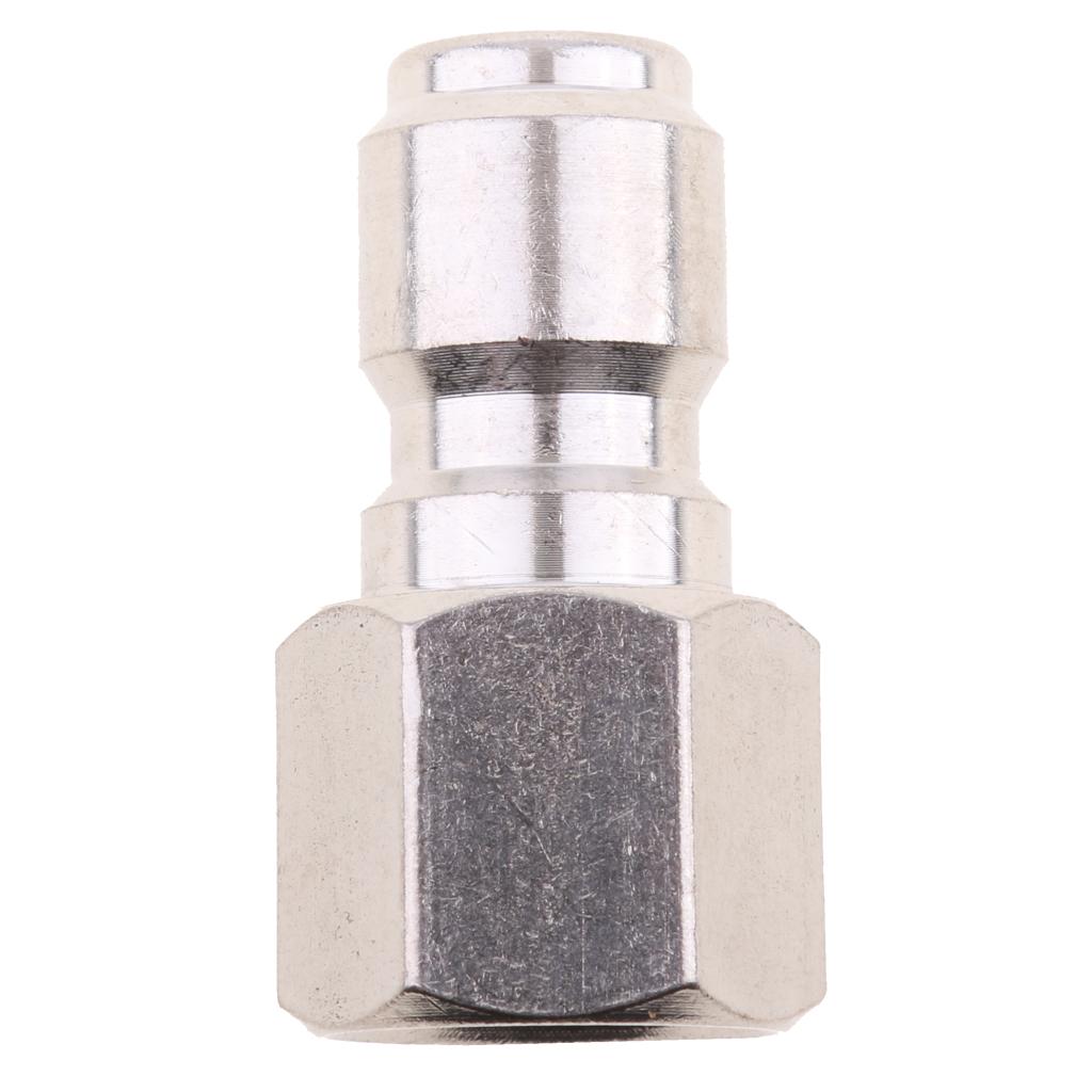 Đầu Nối Nhanh Từ Đầu 3/8 Sang Đầu Cái 15mm Cho Máy Phun Rửa Áp Lực Cao
