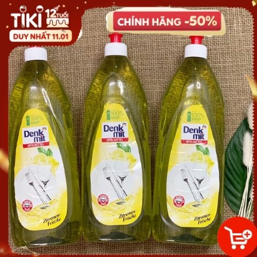 Nước rửa bát hương chanh denkmit