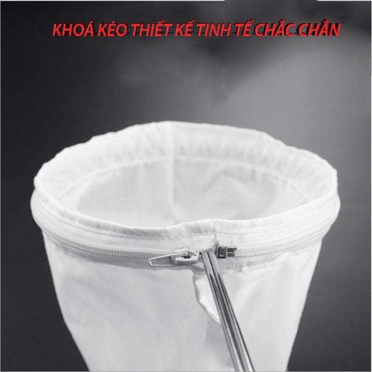 Vợt lọc trà vải , quai inox ( 3 kích thước )