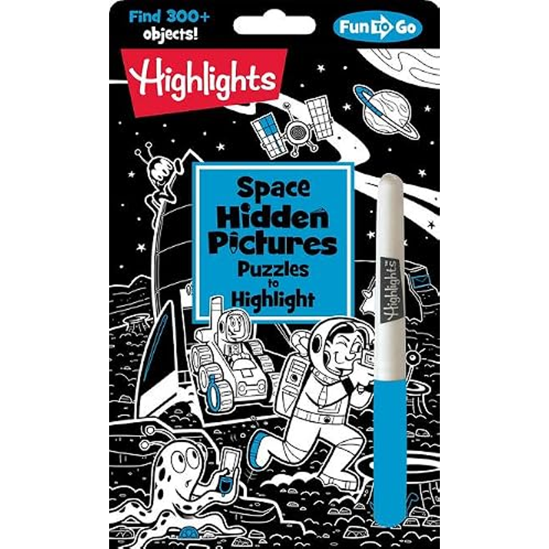 Sách Space Hidden Pictures Puzzles