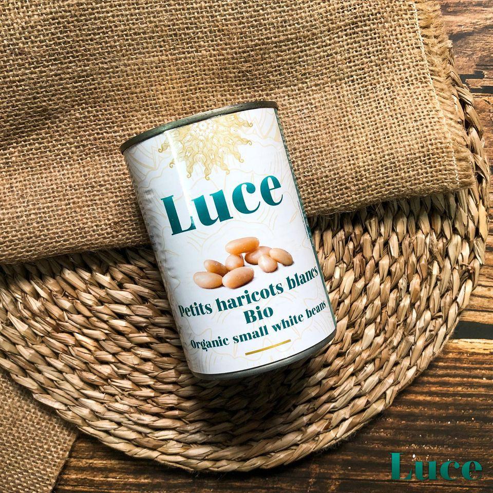 Đậu trắng nhỏ hữu cơ đóng hộp LUCE - Markal 400g