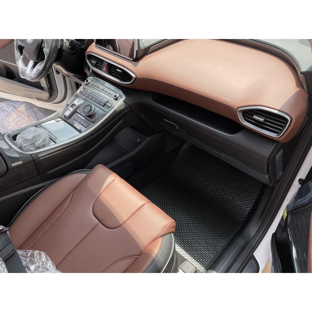 Thảm lót sàn ô tô KATA cho xe Hyundai Santafe - Khít với sàn xe, Chống trơn, Không mùi, Không ẩm mốc