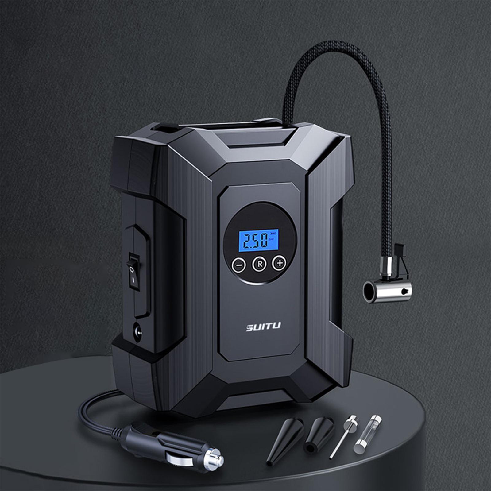 Car Tire Inflatable Pump Digital Display Tire Inflator for Motorcycles