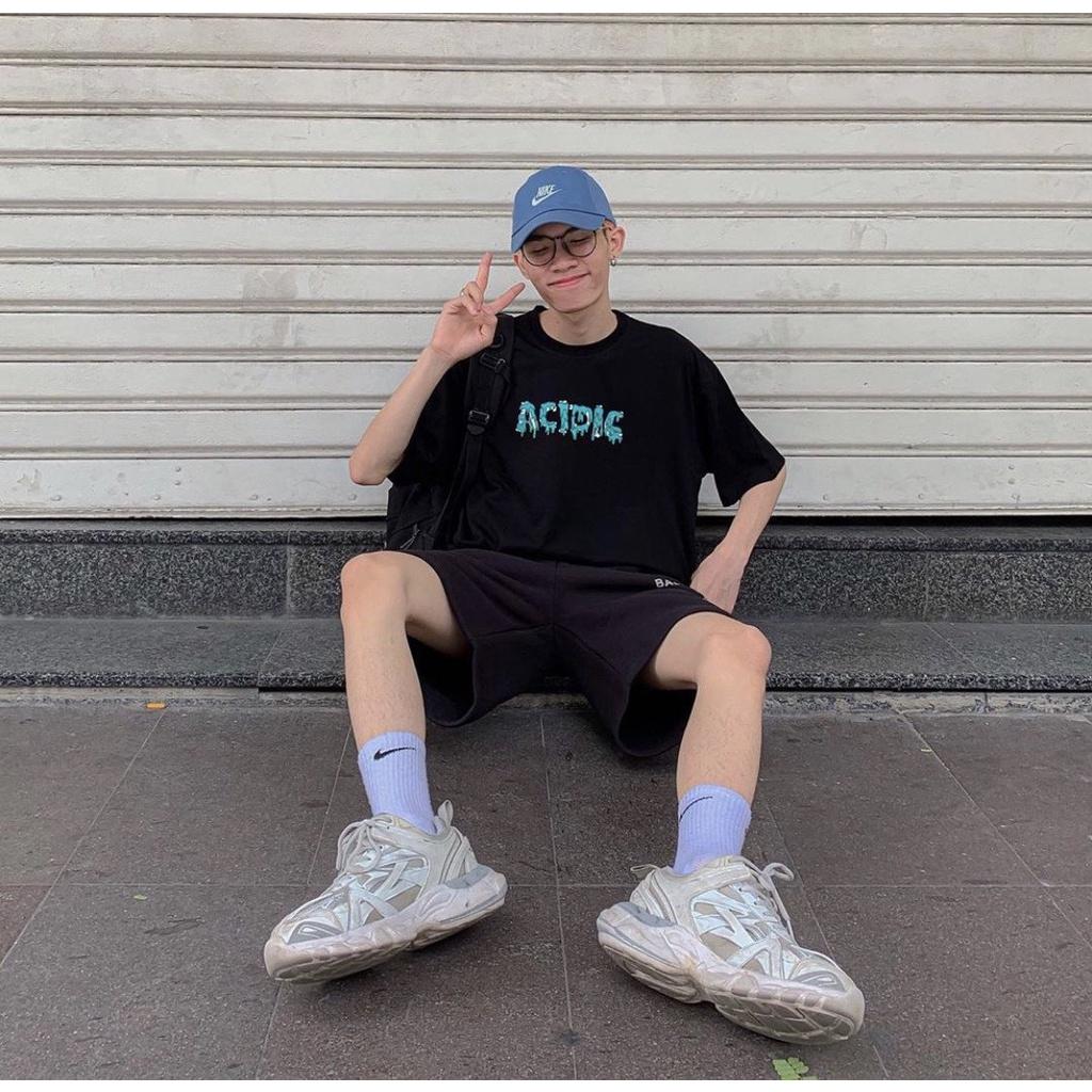 Áo thun unisex tay lỡ ACIDIC || Hany shop