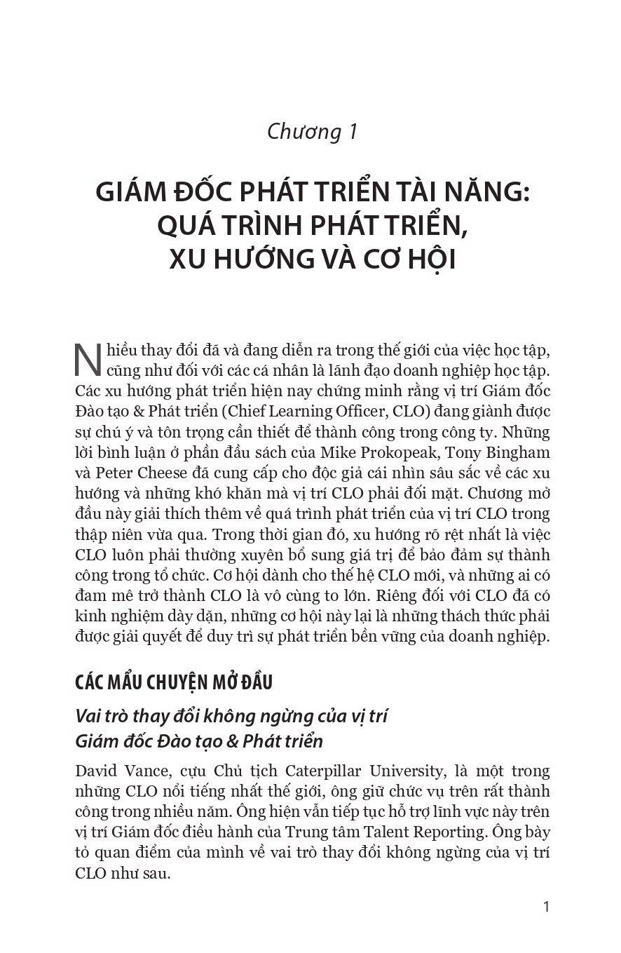 Giám Đốc Phát Triển Tài Năng