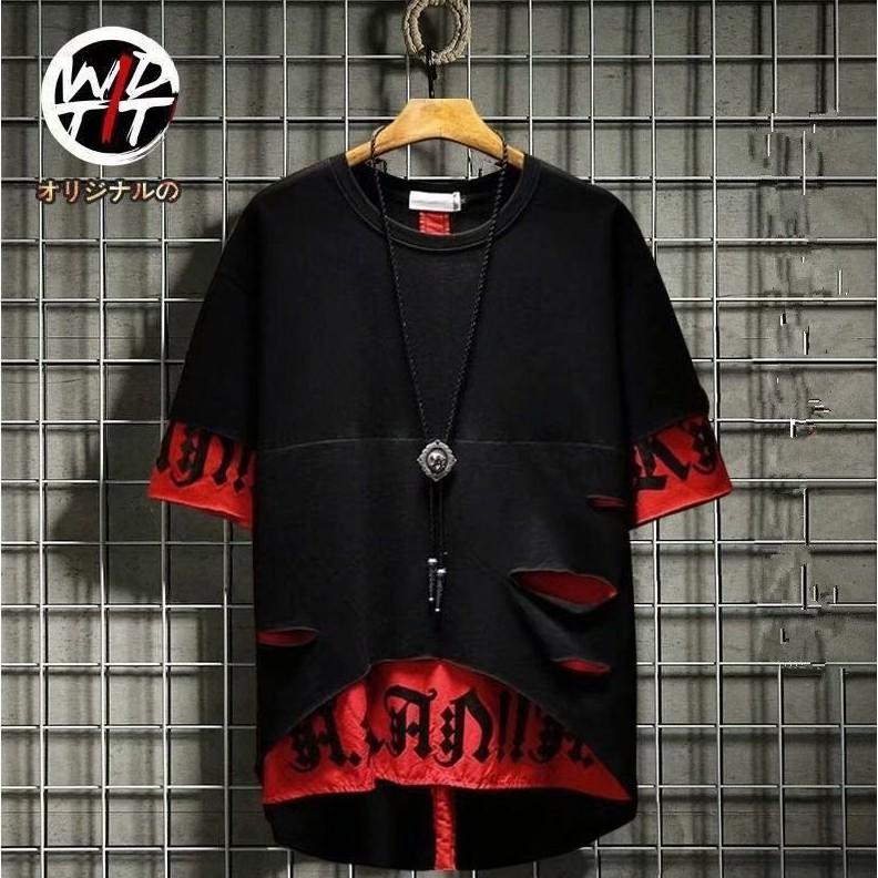 Áo thun ngắn in hình cá tính dành cho nam