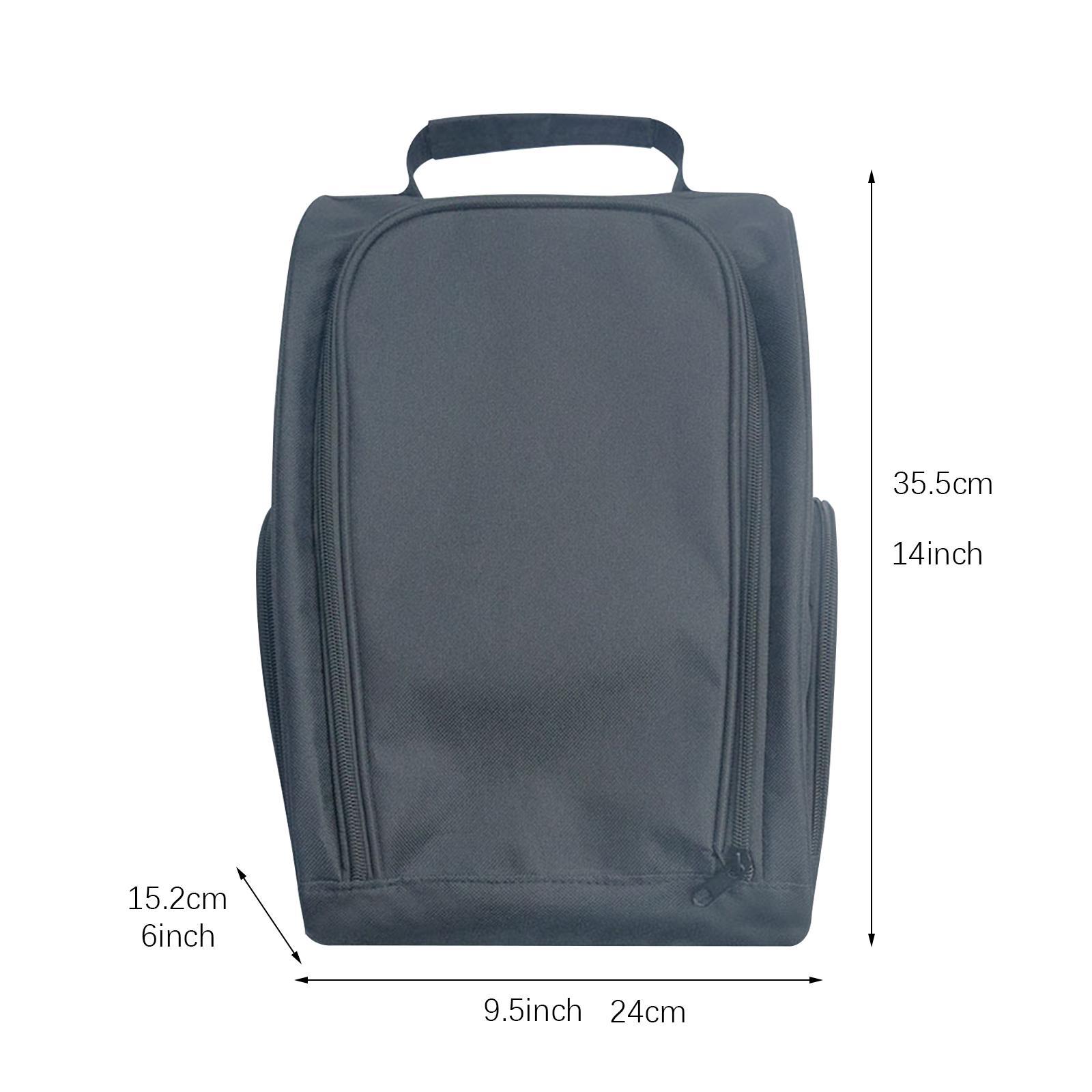 Golf Shoes Bag Shoe Carry Bag Golfball Holder Storage Multifunction Sports Shoes Pouch Travel Shoes Bag for Outdoor Sports Men Women Fittings