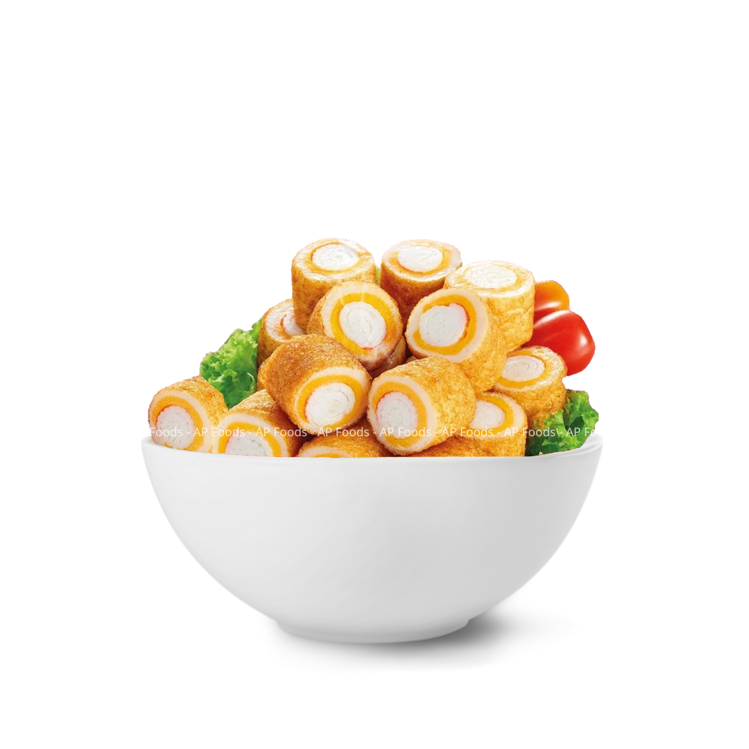Chả cá cuốn Oborotsuki MUSHROOM Malaysia 500g - Oborotsuki - Viên Thả Lẩu Malaysia