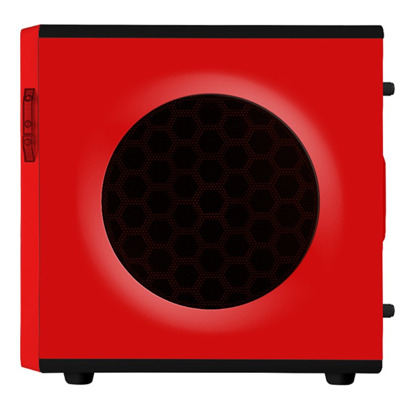 Thùng máy tính HTPC mini Beetle Red