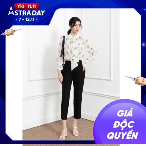 Quần Âu Công Sở Nữ WHITE ANT Thiết Kế Dáng Baggy Cơ Bản 160604001.100