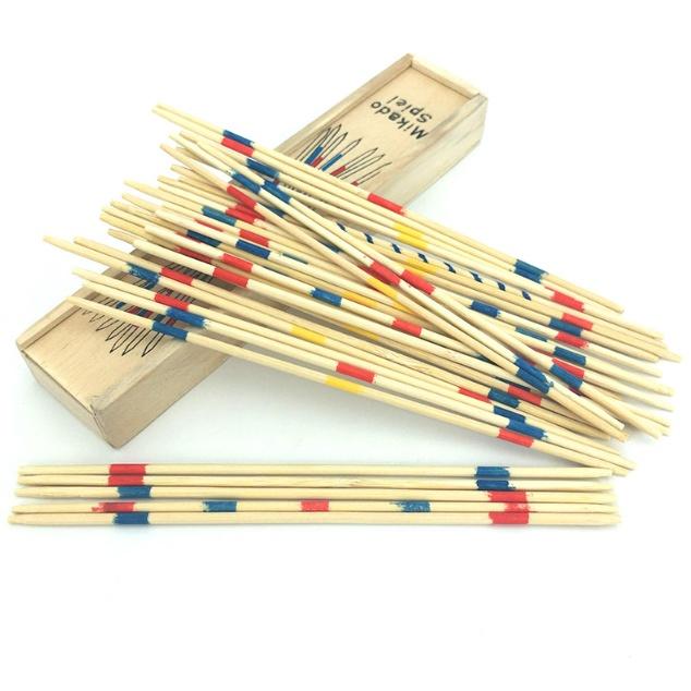 Que gỗ Mikado Splie Rút số, rút que cổ điển trò chơi gắp que đếm số màu