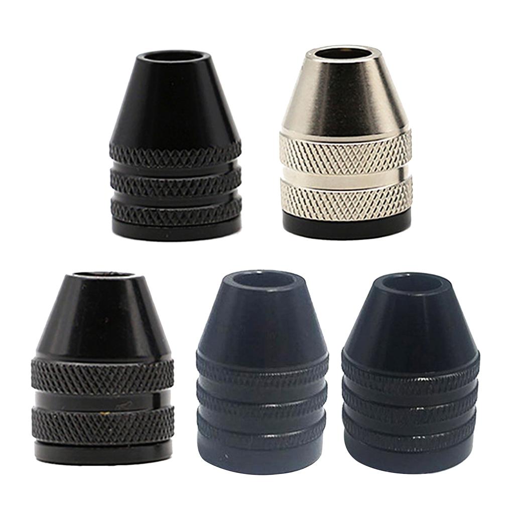 Keyless   Aluminum   Alloy   Black   Mini   3 - Jaw   Drill   Chuck