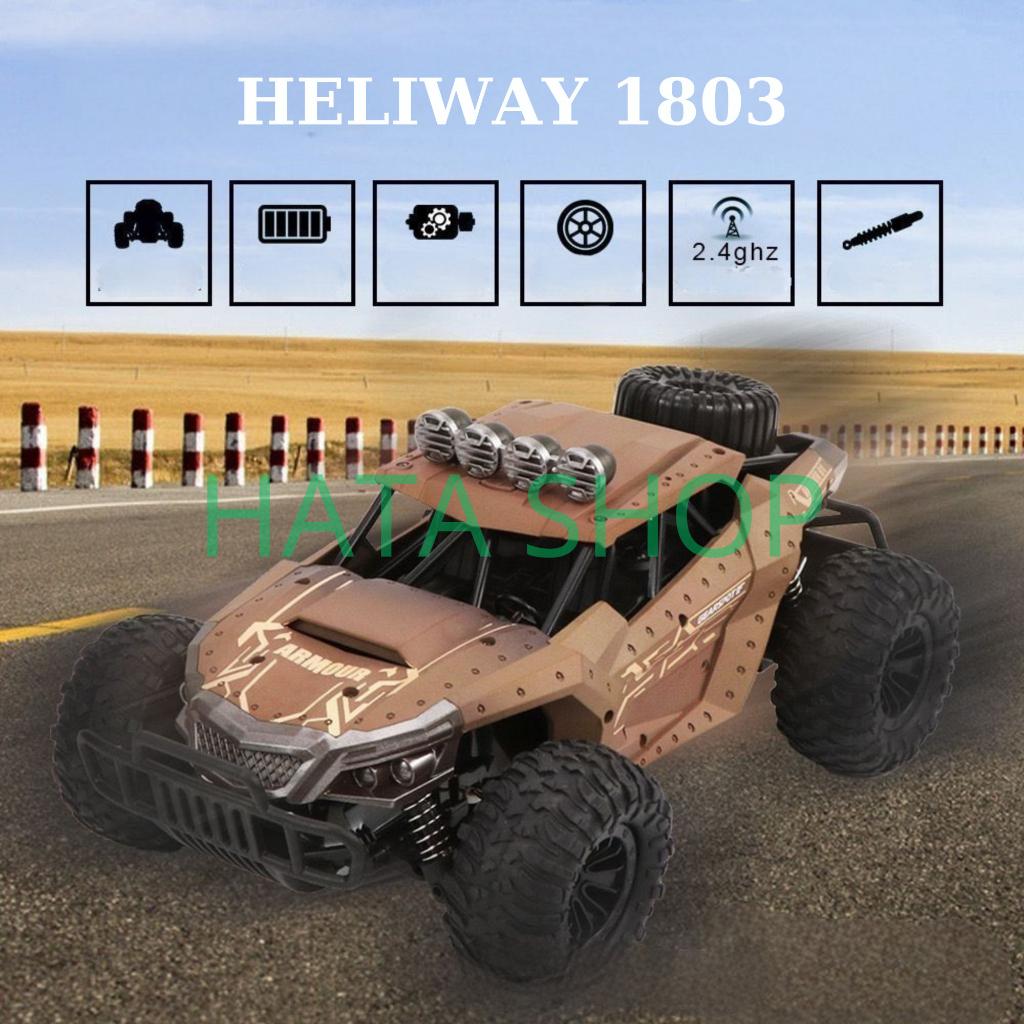 Xe Địa Hình HELIWAY 20km/h Điều Khiển Từ Xa Tỉ Lệ 1:16 Vượt Địa Hình Leo Núi Xe Đua Địa Hình Tốc Độ Cao Việt Dã