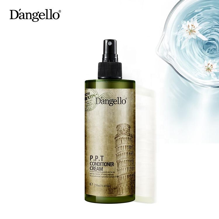 Xịt dưỡng Dangello Keratin spay 250ml phục hồi sưỡng ẩm siêu mượt chống cháy tóc