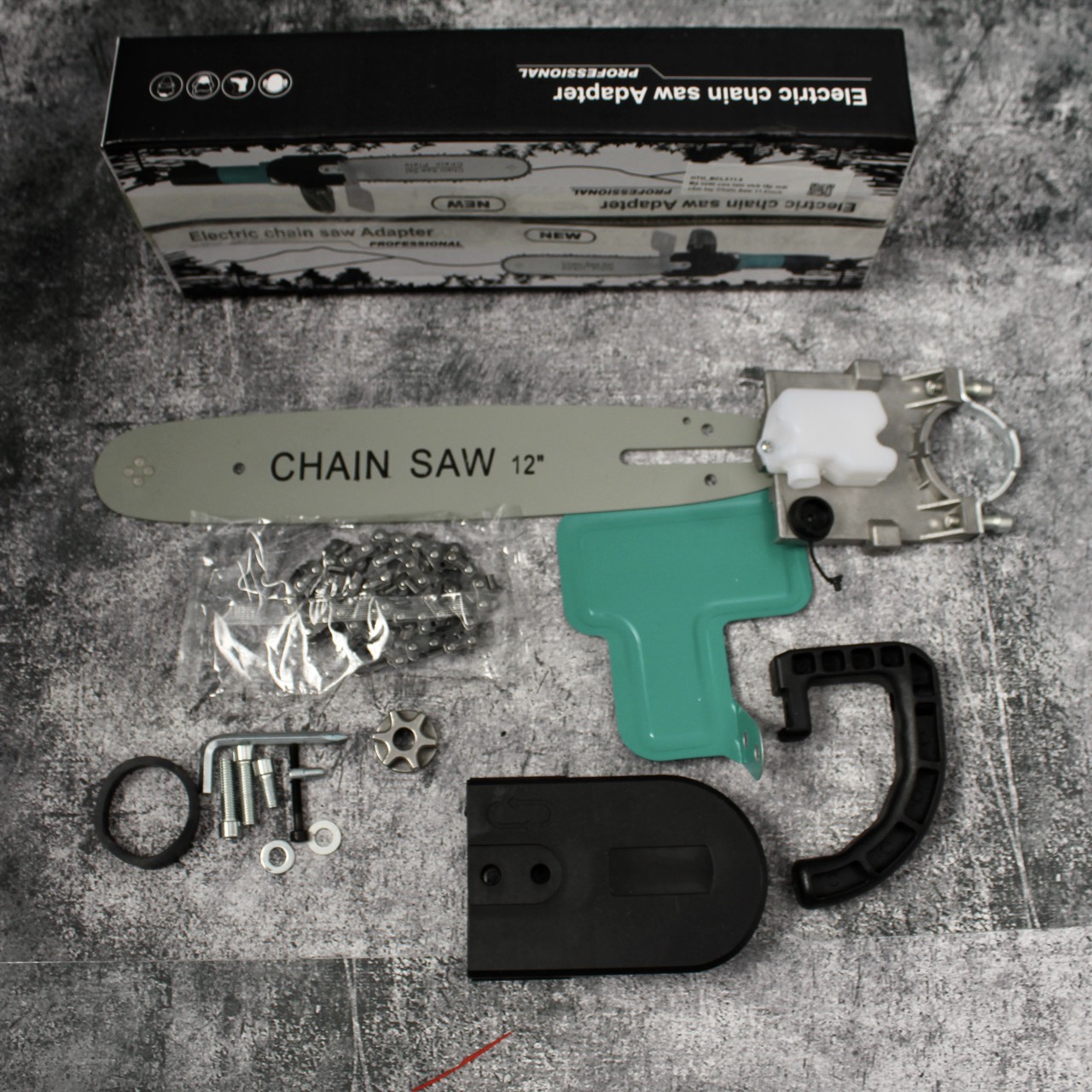 Bộ lưỡi cưa lam xích lắp máy mài cầm tay Chainsaw 11.5 inch