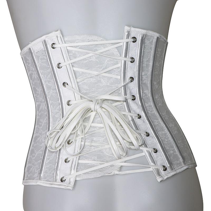 Eo Huấn Luyện Tập Toàn Thân Áo Underbust Gothic Corset Top Định Nữ Bụng Vỏ Bọc Giảm Béo Ren Áo Ngực Nịt