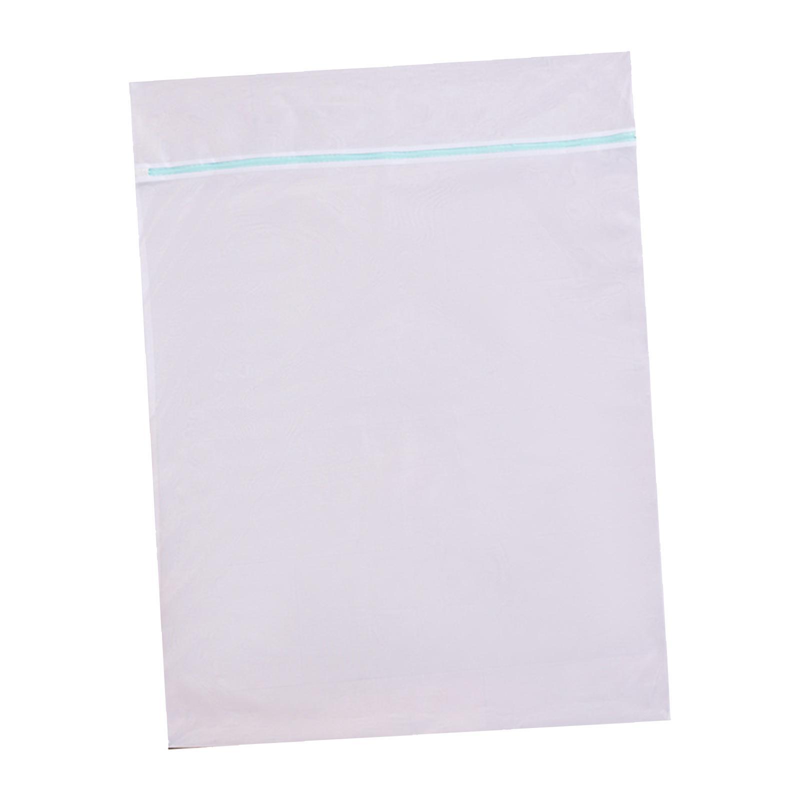 Zippered Garment Washing Net Mesh Laundry Bag Durable Extra Large Heavy Duty for Washing Machine Delicates Mesh Wash Bag for Curtain Bedding