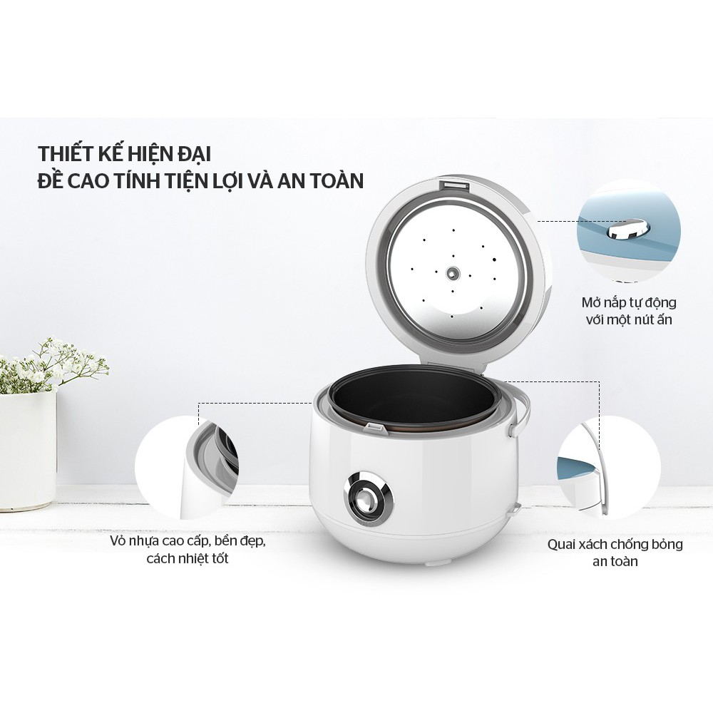 Nồi cơm điện Sunhouse SHD8606 1.8L - Hàng chính hãng
