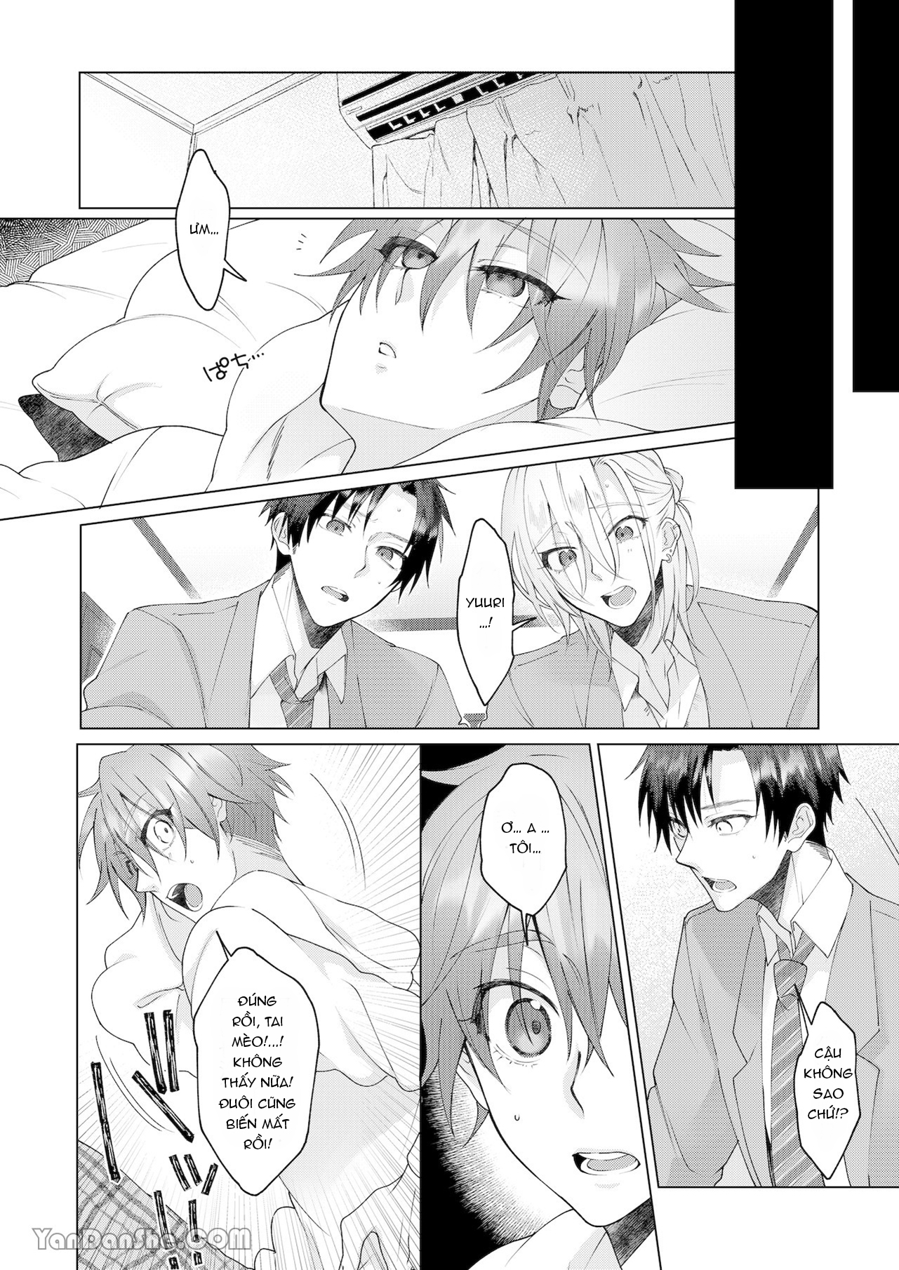 Cách Duy Nhất Để Chữa Bệnh Phát Tình Của Tôi Là Hứng Tinh Từ Hai Thằng Bạn Ư! chapter 3 - Trang 54