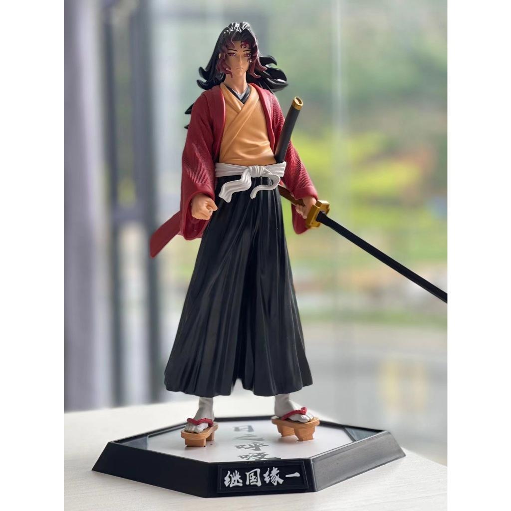 Mô hình Kiếm Sĩ Tsugikuni Yoriichi Cao 30cm Kimetsu No Yaiba, thanh gươm diệt quỷ , Demon Slayer