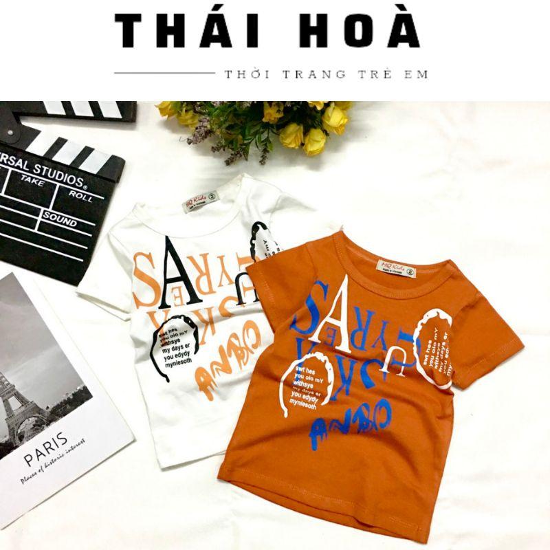 Áo thun in hình độc đáo cho bé trai