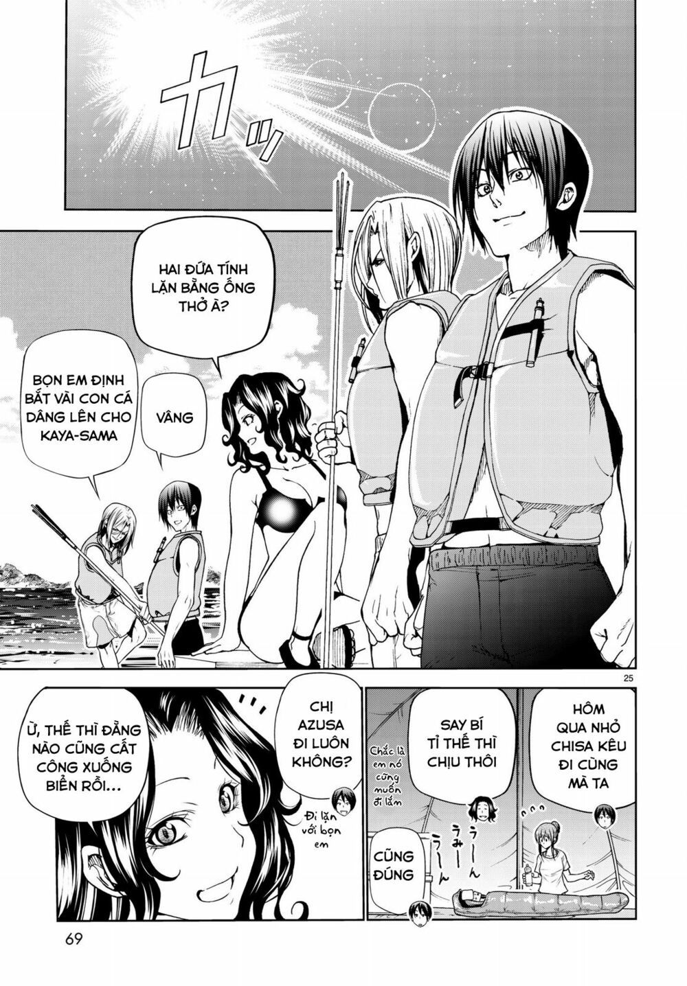 cô gái thích lặn - grand blue chapter 43 25