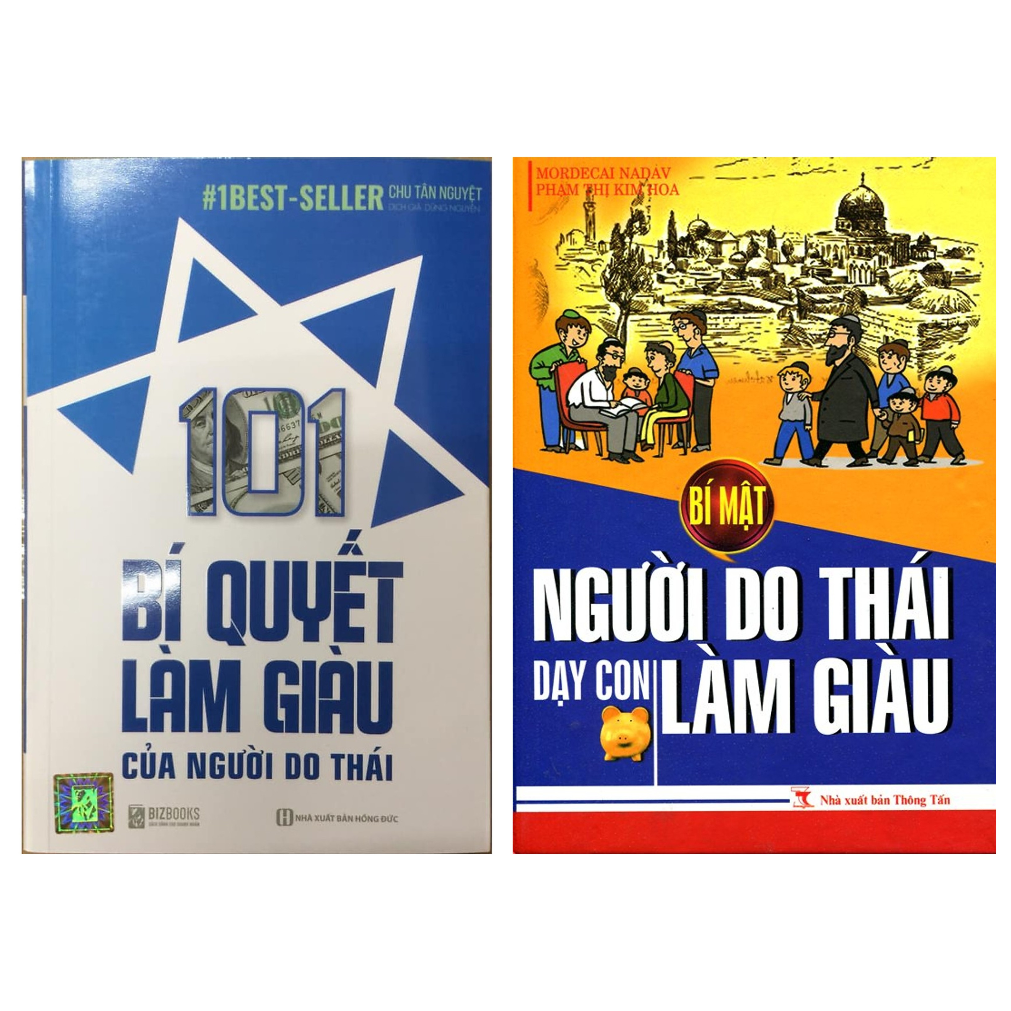 Combo 101 bí quyết làm giàu của người Do Thái và Bí Mật Người Do Thái Dạy Con Làm Giàu