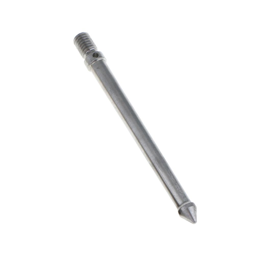 3Pack Stainless Steel 3/8'' Thread Replacement Tripod Spikes for Benro Gizto Manfrotto Tripod Monopod 12cm, Silver