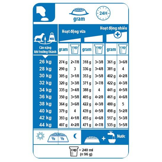 Thức ăn cho chó, Royal Canin Maxi Adult - dành cho chó giống lớn. Hạt royal canin cho chó.