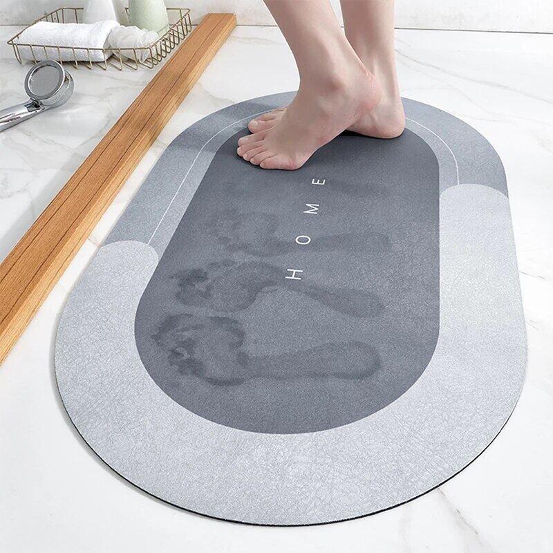 Thảm chân Silicon sang trọng chống trượt nhà tắm, trong nhà