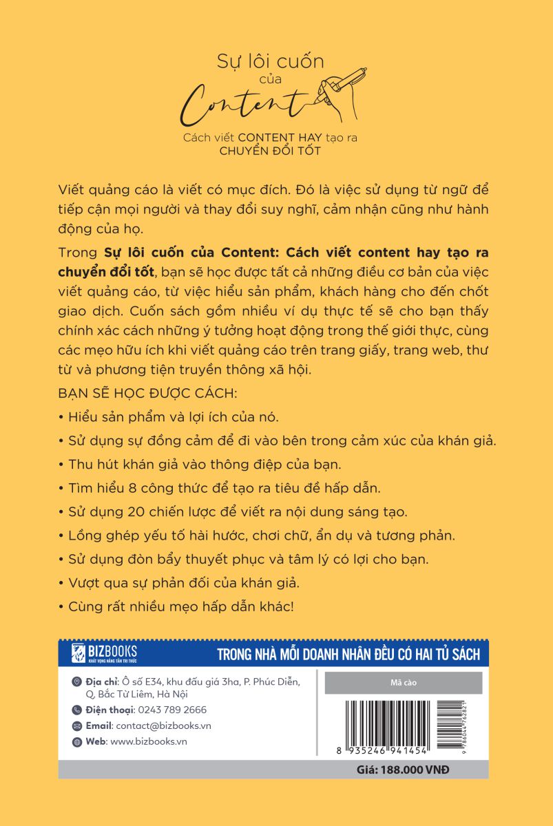 Sự lôi cuốn của Content: Cách viết content hay tạo ra chuyển đổi tốt
