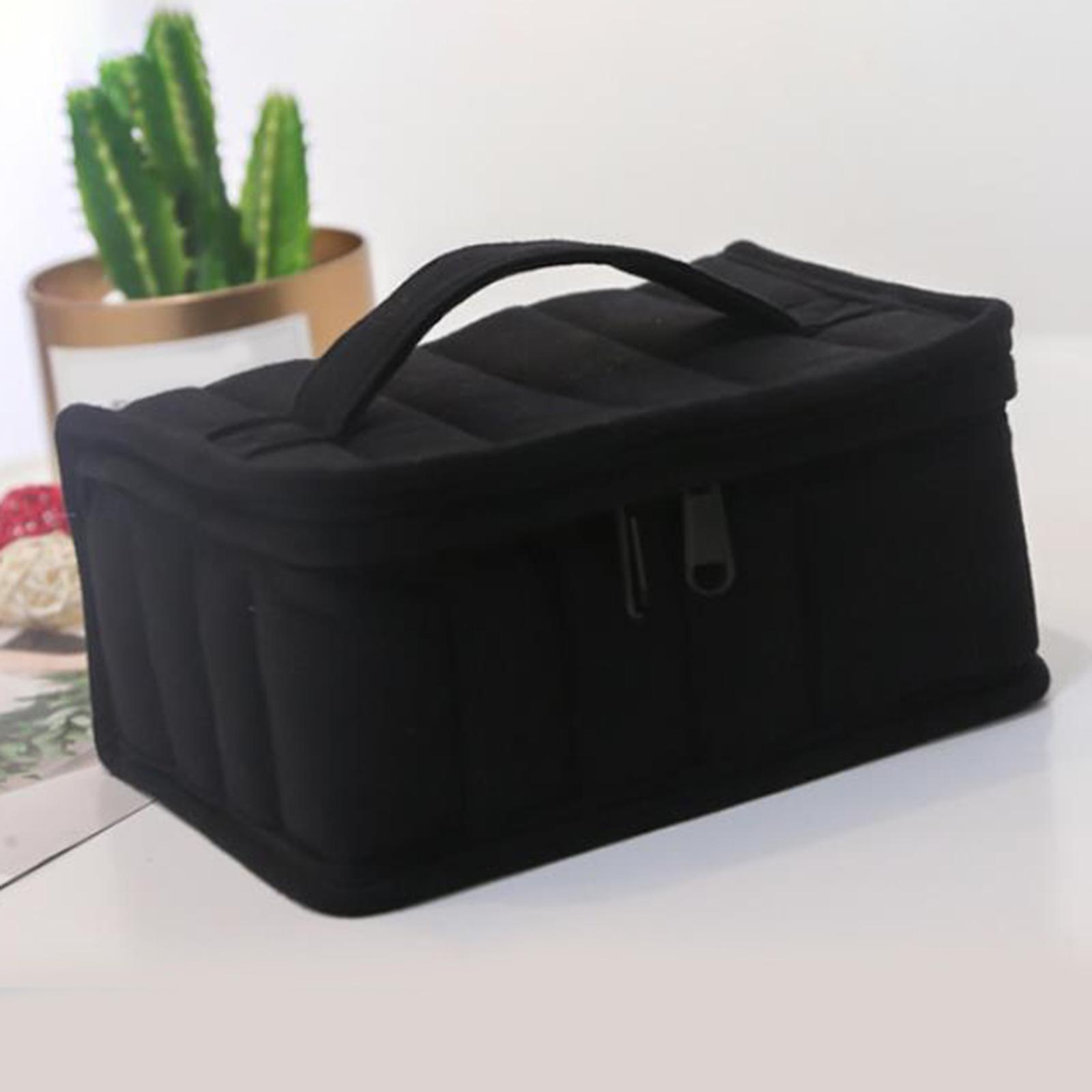 2-3pack Essential Oil Storage Case Nailpolish Bag Suitcase 16 Bottles Home
